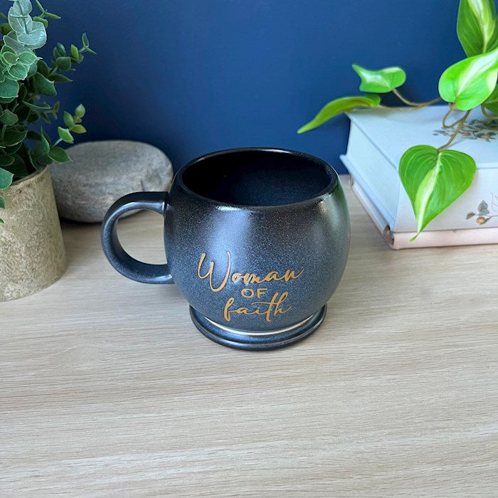Mug w/Coaster-Woman Of Faith (16 Oz)