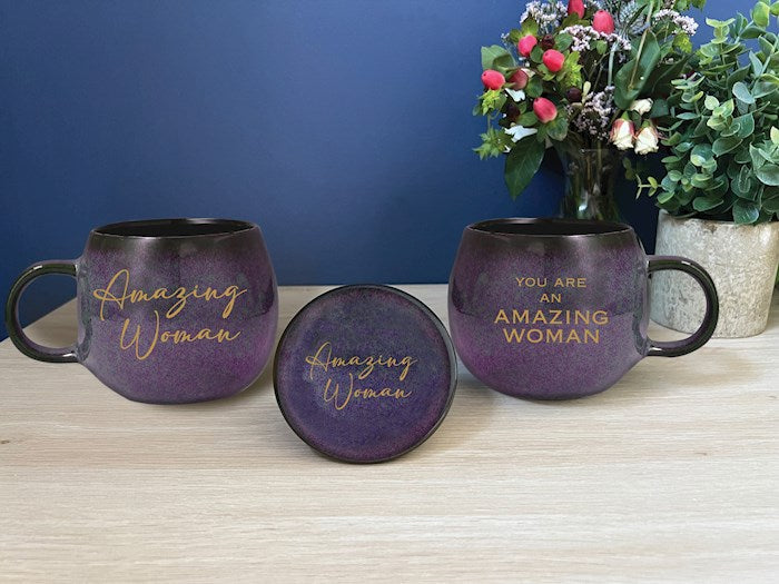 Mug w/Coaster-Amazing Woman (16 Oz)