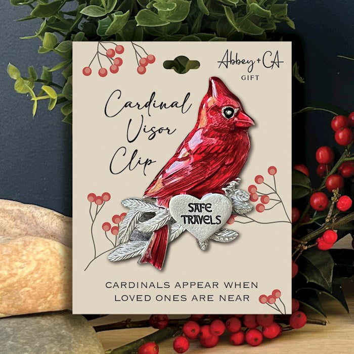 Visor Clip-Cardinal-Carded (2" x 2.24")