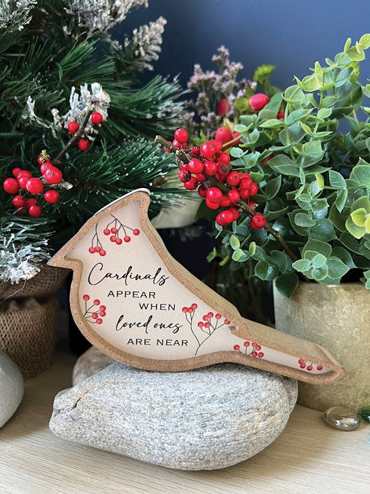 Home Decor-Standing Cardinal (3.5" x 6")