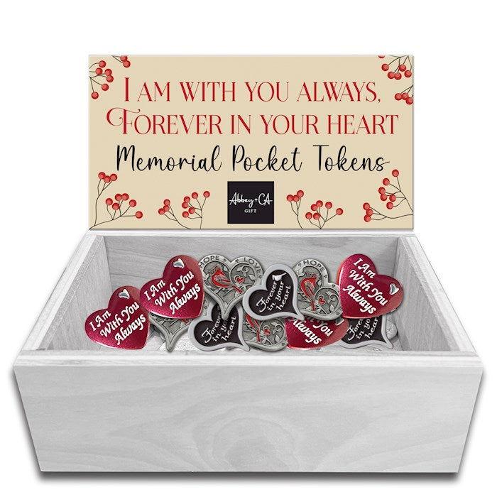 Display-Memorial Pocket Token (36 Pieces) (6.5" x 5.5" x 4.5")
