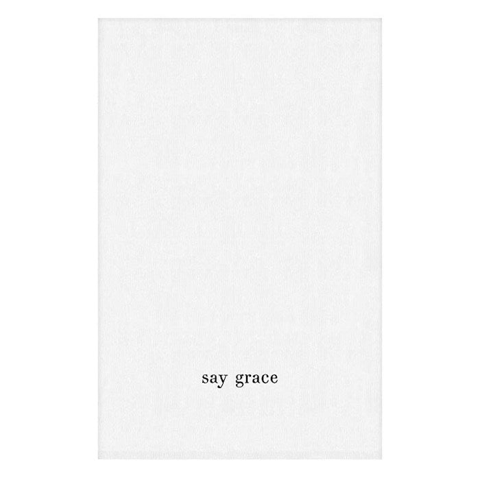 Tea Towel-Say Grace (30" SQ)