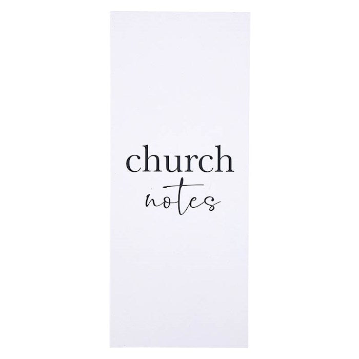 Notepad-Church Notes (9" x 3.75")