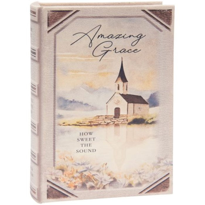 Decorative Book Box-Amazing Grace (6" x 8.75" x 2") (