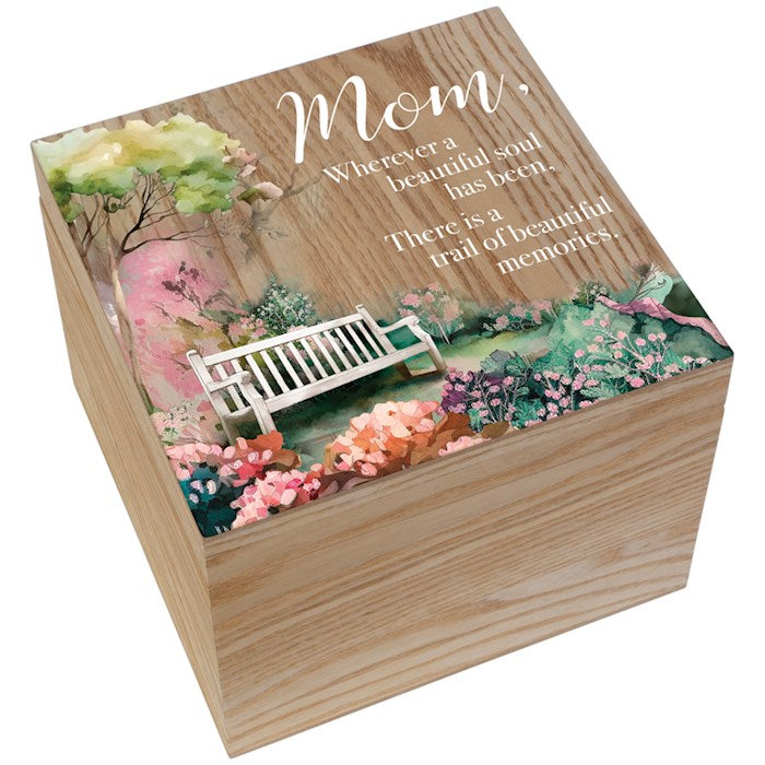 Memory Box-Mom Memories (8" x 6" x 8") (