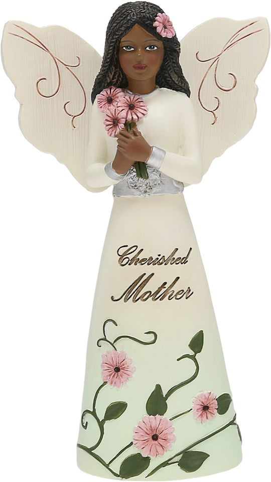 Figurine-Ebony Cherished Mother-5" (