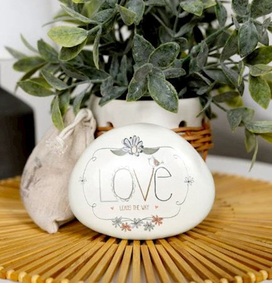 Garden Stone-Love Leads The Way-4" (
