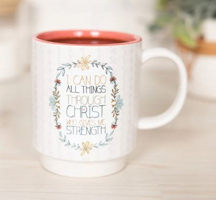 Mug-Strength/I Can Do All Things Through Christ 15 oz (