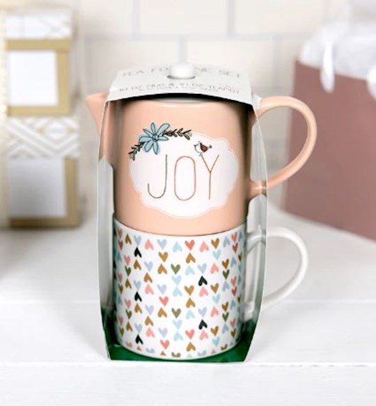 Tea Set-Joy/Tea for One (10 oz Teapot &amp; 10 oz Cup) (