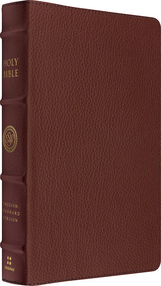 ESV Heirloom Bible Veritas Heritage Edition/Single Column-Grenada Calfskin