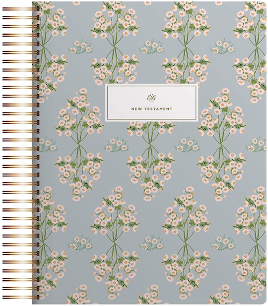 ESV Spiral-Bound Journaling Bible New Testament (Artwork by Lulie Wallace)-Hardcover