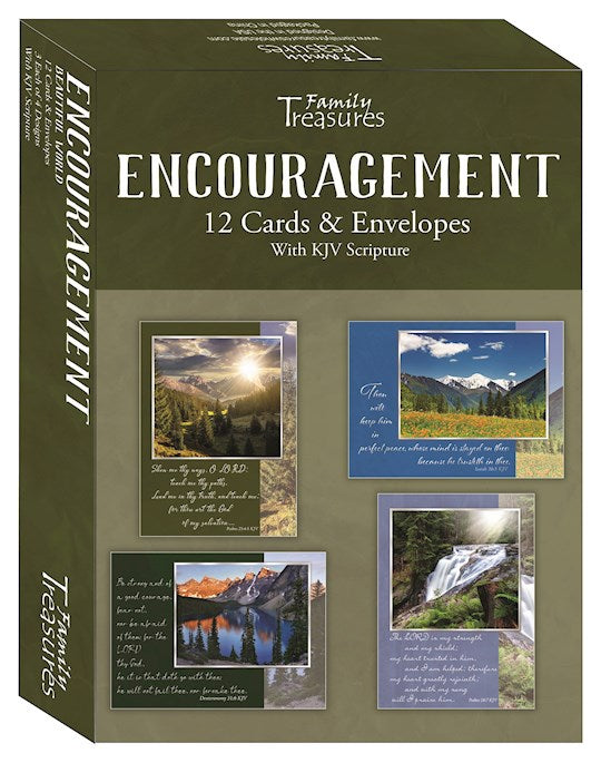 Boxed Card-Encouragement-Beautiful World (Pack Of 12)