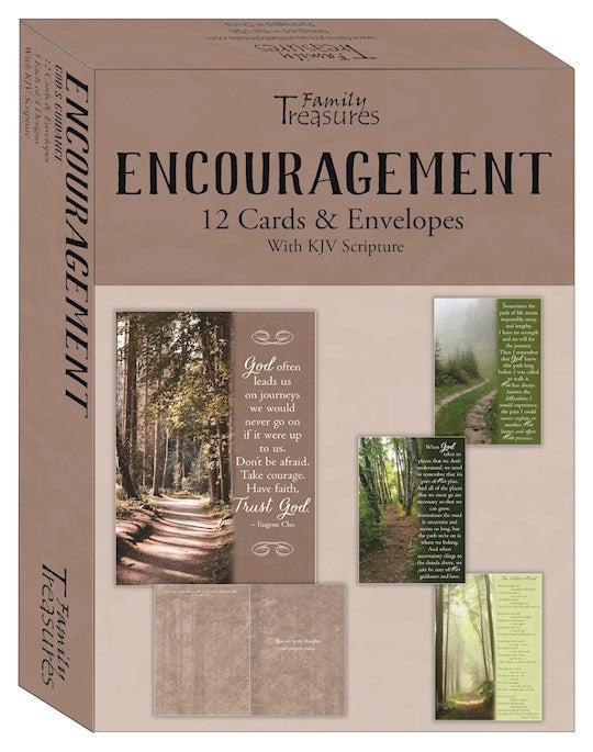 Boxed Card-Encouragement-God&