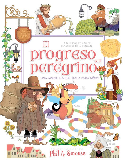 Span-Pilgrims Progress Illustrated Adventure for Kids