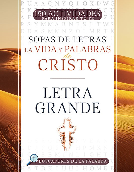 Span-Life and Words of Christ Large Print Word Search
