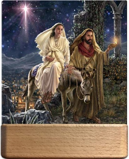 Night Light/Plaque-LED-Journey To Bethlehem (7"H) (