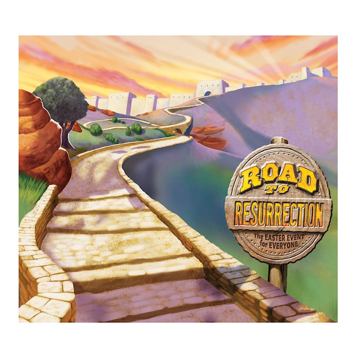 Road To Resurrection Roadside Photo Op Backdrop (10&