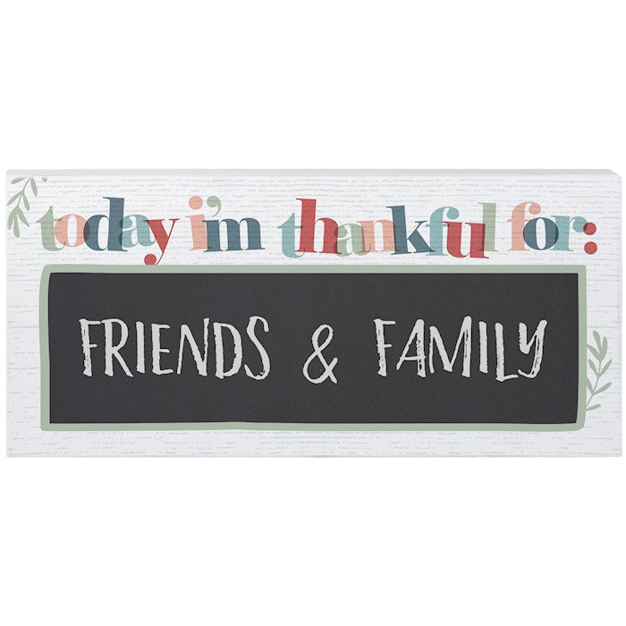 Chalk Talk-Today I&