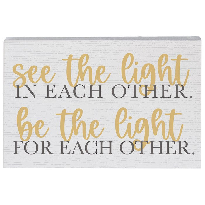 Small Talk Rectangle-See The Light (5.25" x 3.5")