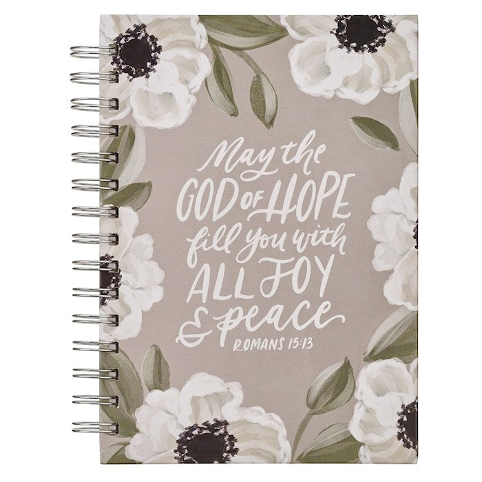Journal Wirebound-May The God Of All Hope Rom. 15:13
