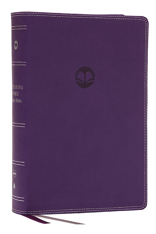 NKJV Enduring Word Study Bible (Comfort Print)-Purple Leathersoft