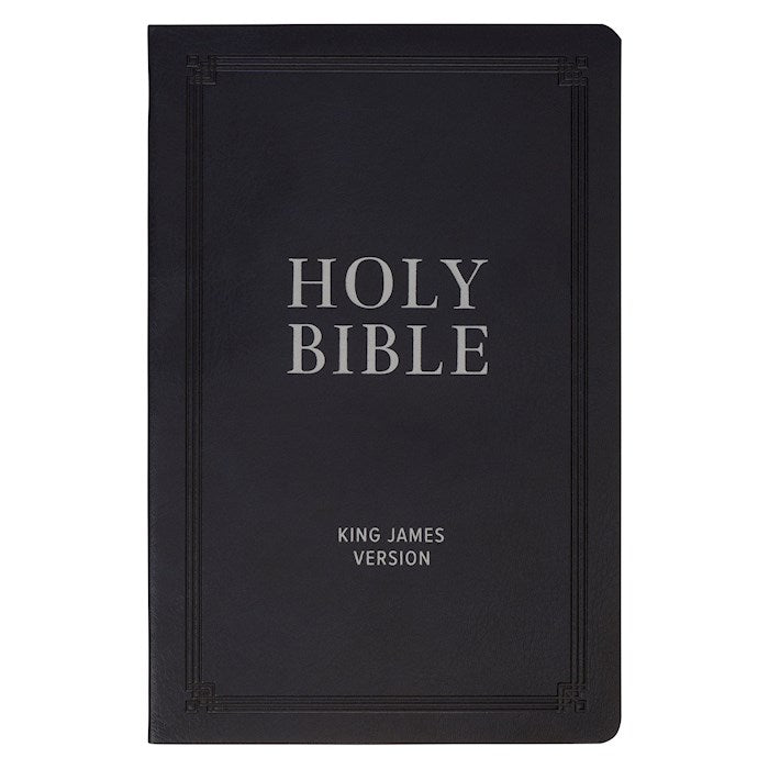 KJV Gift Edition Bible-Black Faux Leather