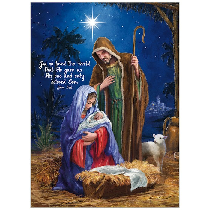Boxed Card-Christmas-Holy Family (Box Of 20)