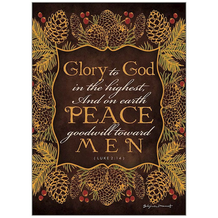 Boxed Card-Christmas-Glory To God (Box Of 20)
