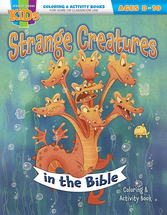 Strange Creatures Coloring &amp; Activity Book (Ages 8-10)