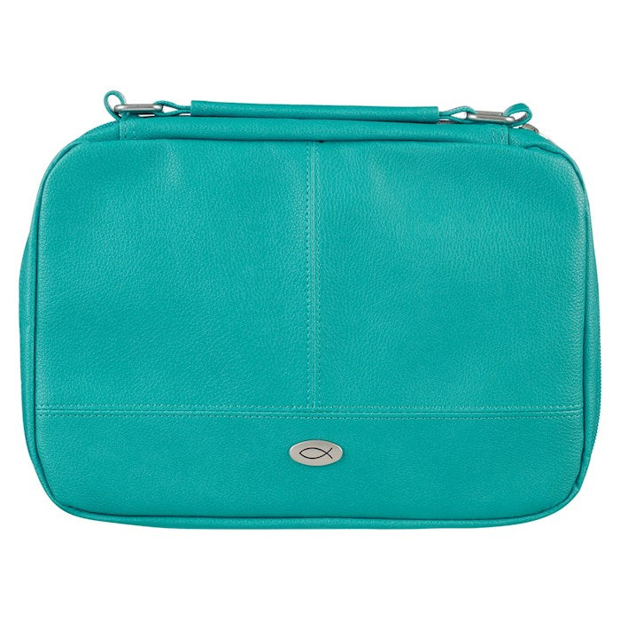 Bible Cover-Organizer-Turquoise-Lrg