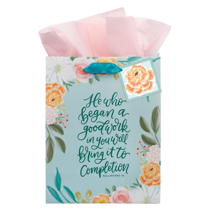 Gift Bag-Medium-He Who Started A Good Work