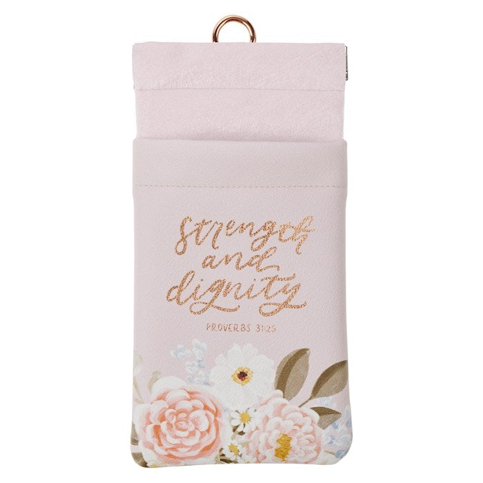 Eyeglass Case-Strength and Dignity