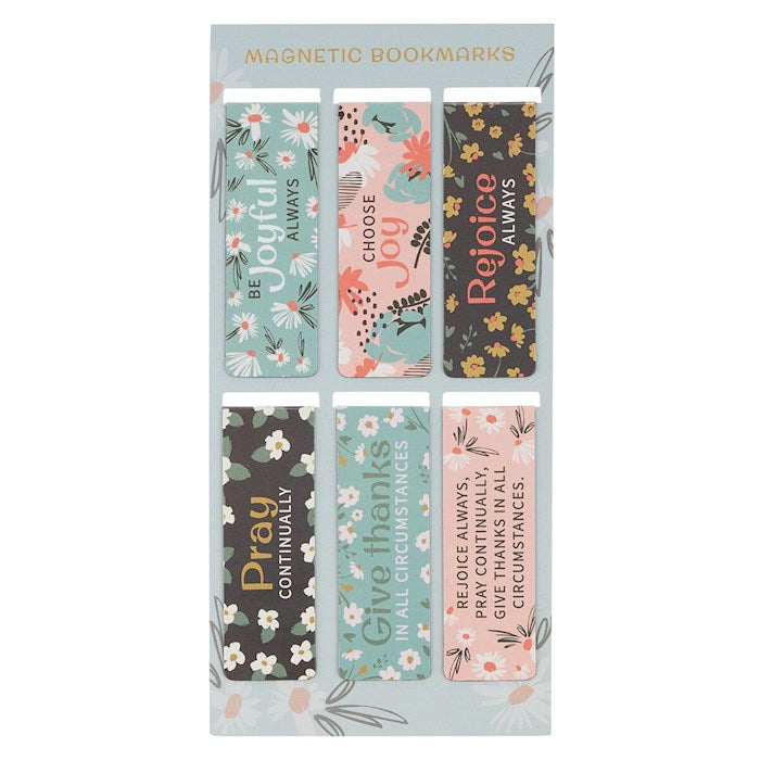 Bookmark Set-Magnetic-Be Joyful Always