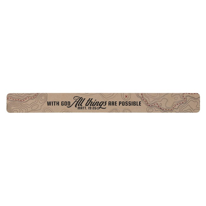 Magnetic Strip-With God All Things