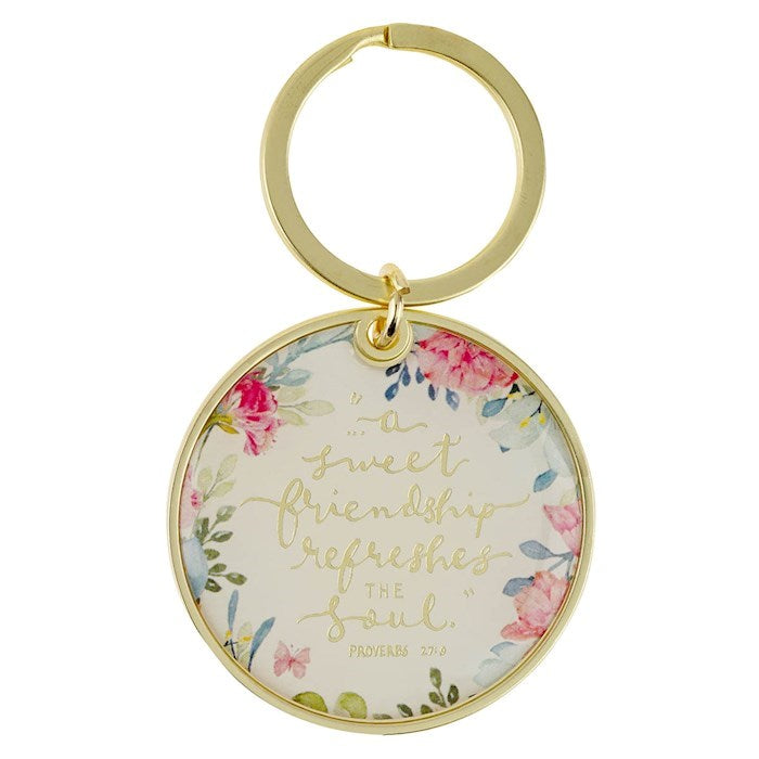 Keychain-A Sweet Friendship Refreshes The Soul