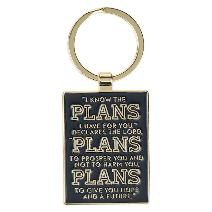 Keychain-Plans-Modern Blue W/ Tin