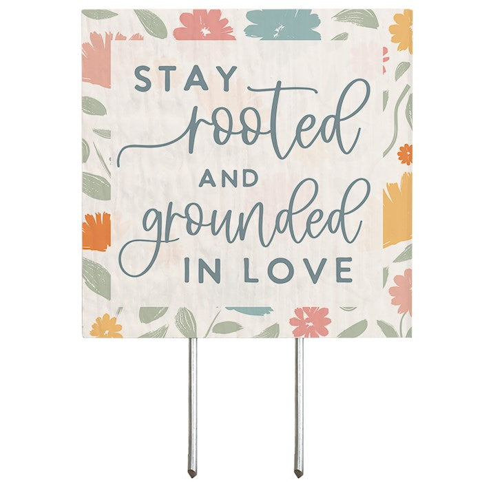 Plant Thought-Rooted In Love (4" x 5.75")