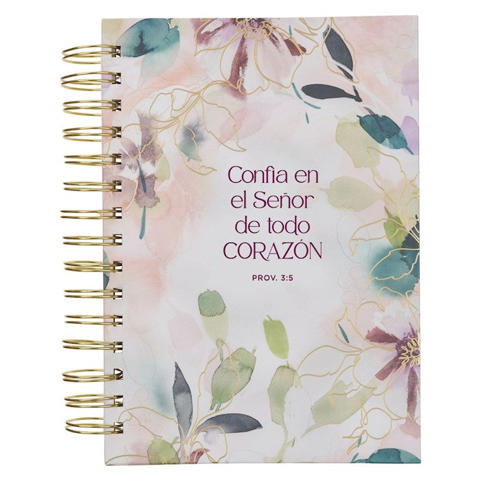 Journal Wirebound-Trust In The Lord-Spanish