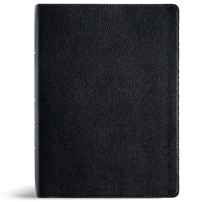 NASB 2020 Study Bible-Black Genuine Leather Indexed