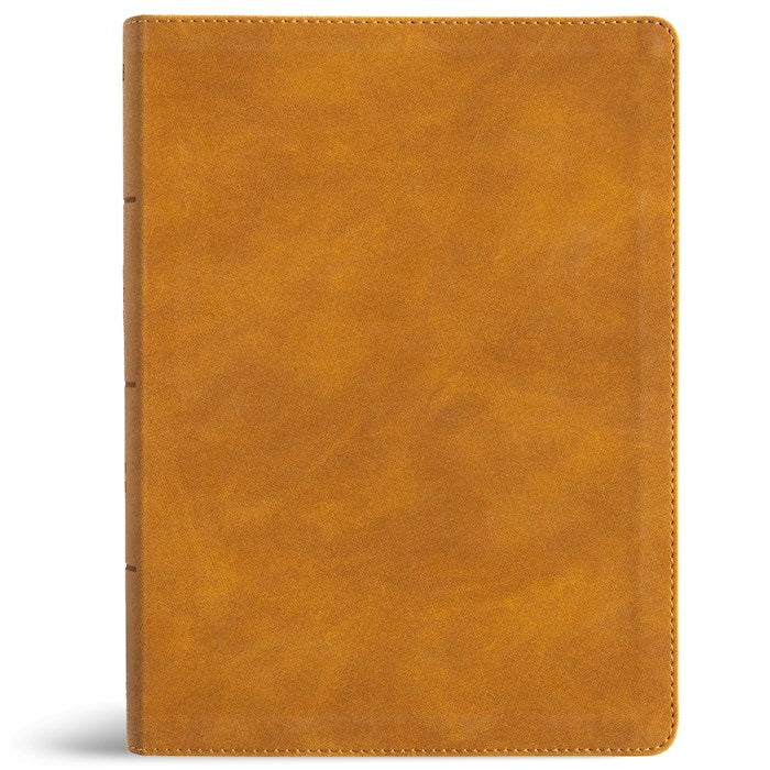 NASB 2020 Study Bible-Camel SuedeSoft LeatherTouch Indexed