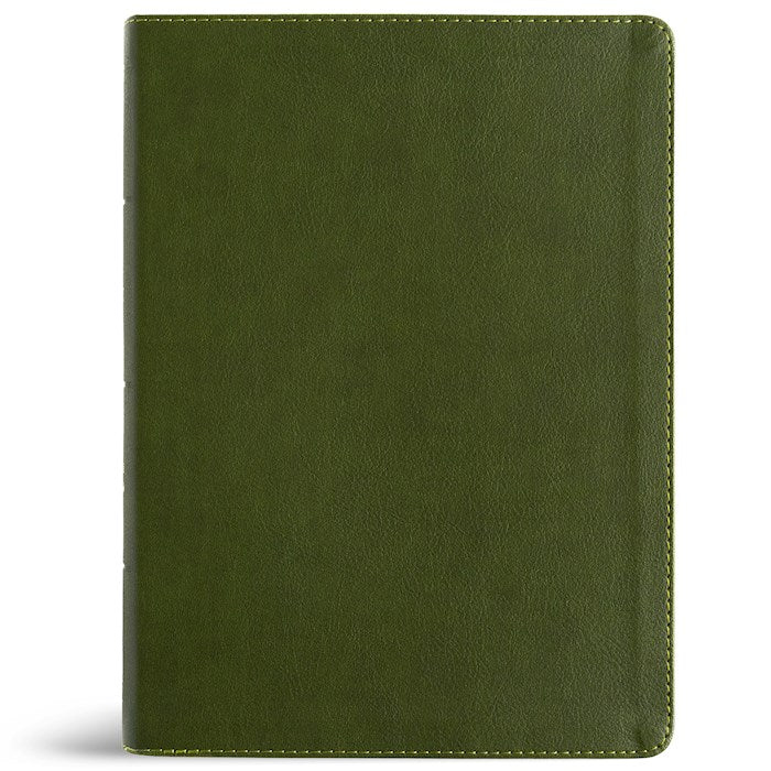NASB 2020 Study Bible-Olive LeatherTouch Indexed