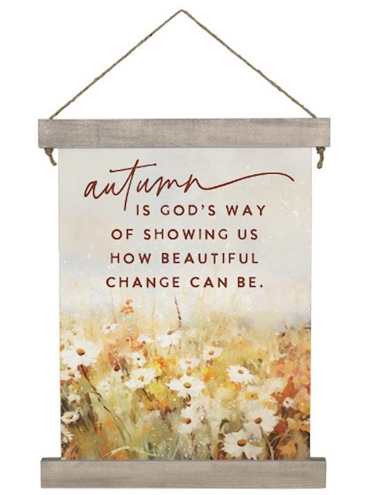 Hanging Canvas-Autumn God&