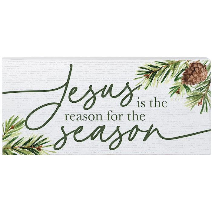 Inspire Board-Jesus Reason (12&quot; x 5.5&quot;)