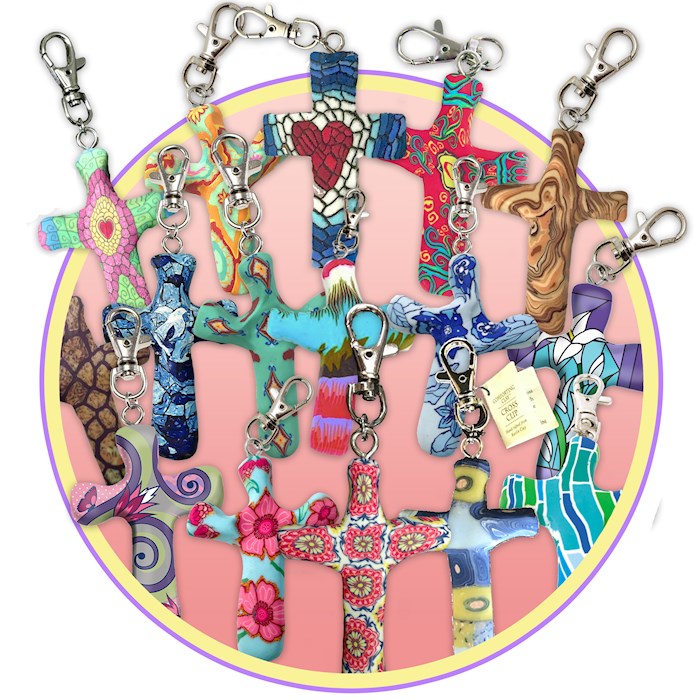 Cross Clip Assortment (3&quot;) (20 Piece)