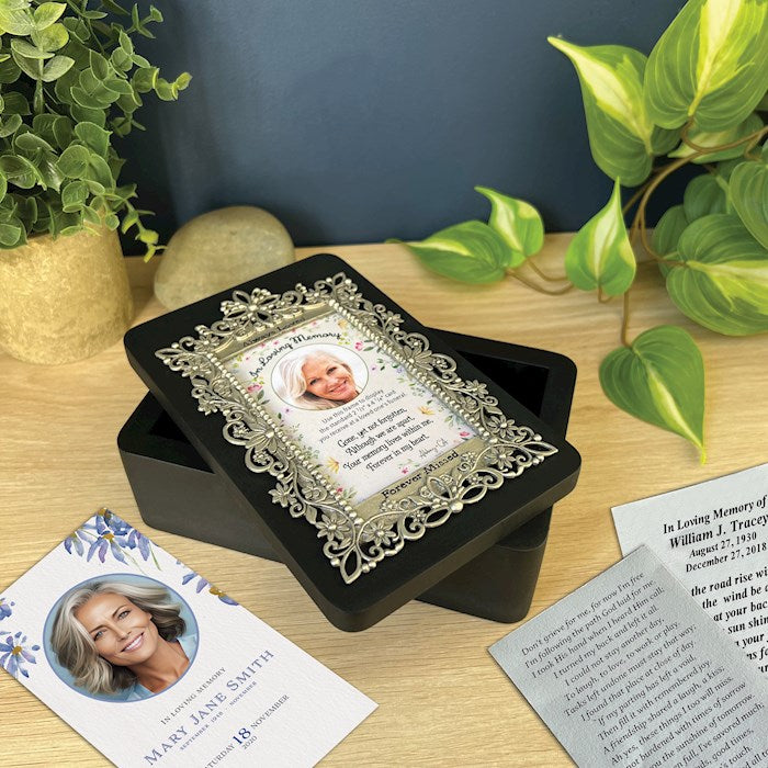 Funeral Card Box (4 1/2" x 7" x 2)