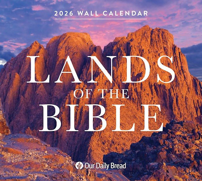 Calendar-2026-Lands Of The Bible Wall (12" x 10.75")