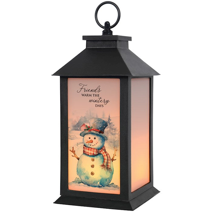 Lantern-LED &amp; Timer-Friends (13&quot; x 5.5&quot; x 5.5&quot;)