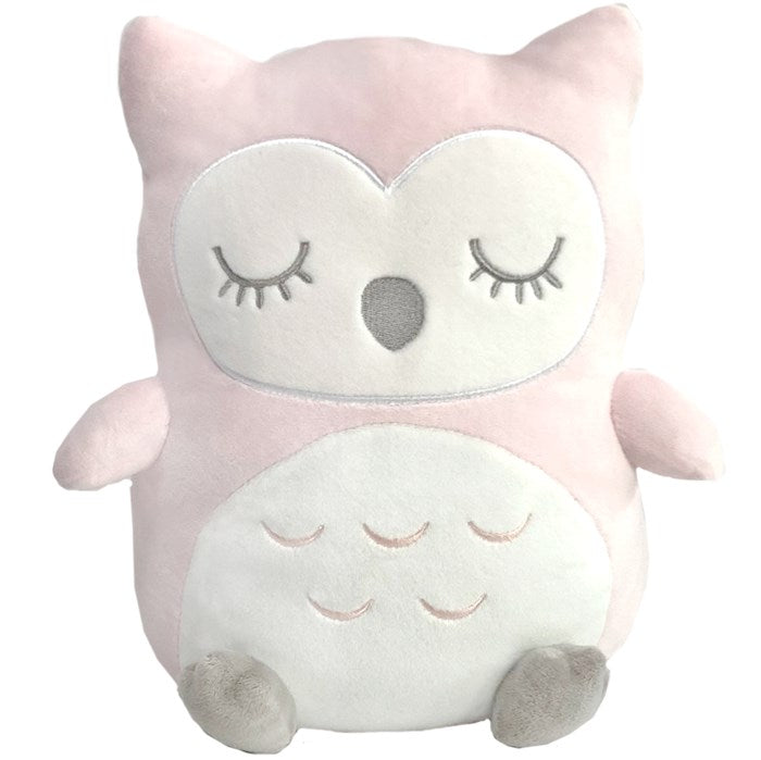 Plush-OwlyPuffs-Pink (10&quot; H)