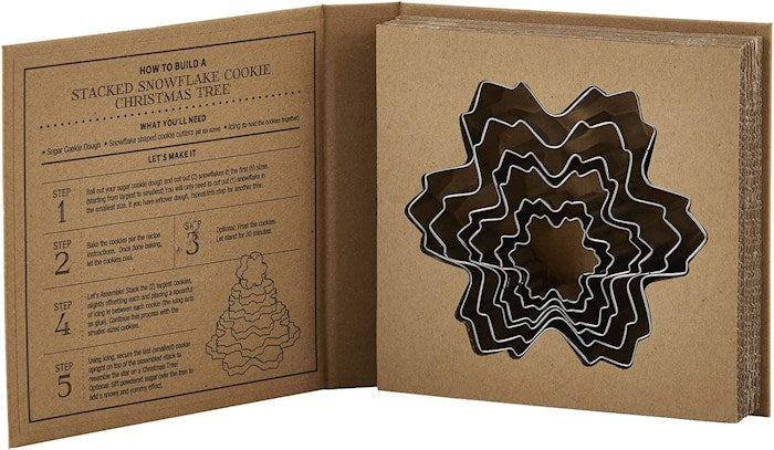 Snowflake Cookie Cutter Set (5.75&quot; Sq)
