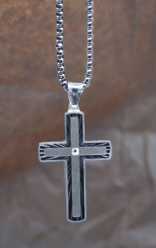 Necklace-Eden Merry-Starburst-Black